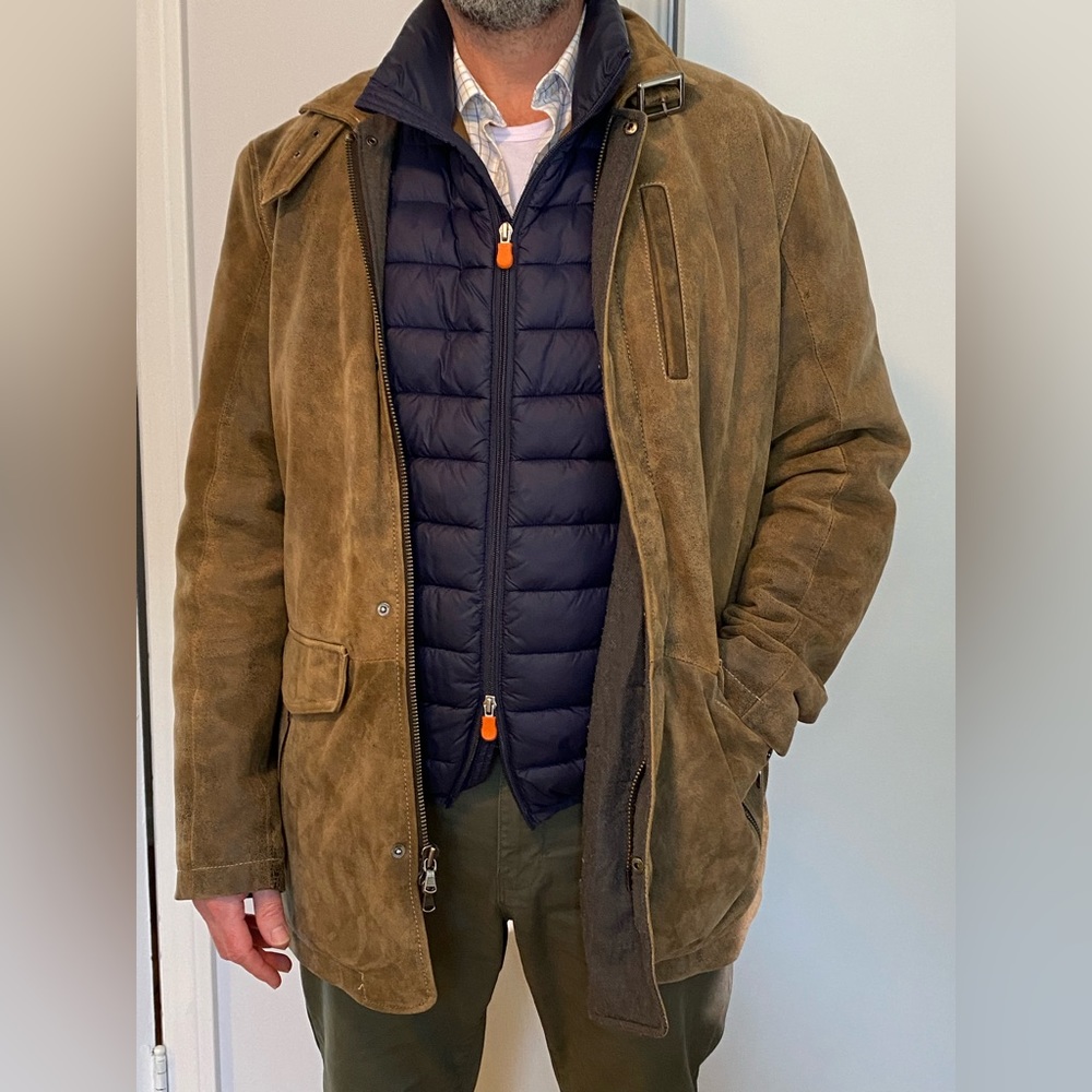 Alberto Zimni Men’s Leather Jacket